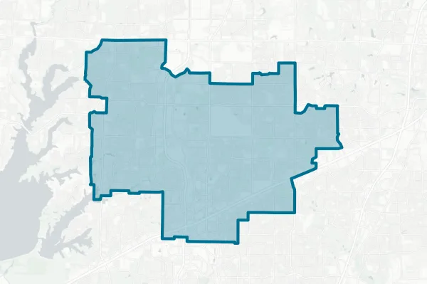 Frisco Independent School District — detail map