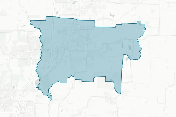 Melissa Independent School District — detail map