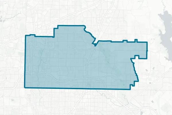 Plano Independent School District — detail map