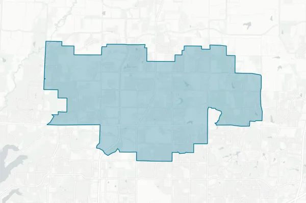 Prosper Independent School District — detail map
