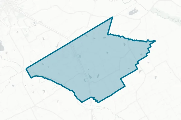Rice Consolidated Independent School Distrcit — detail map