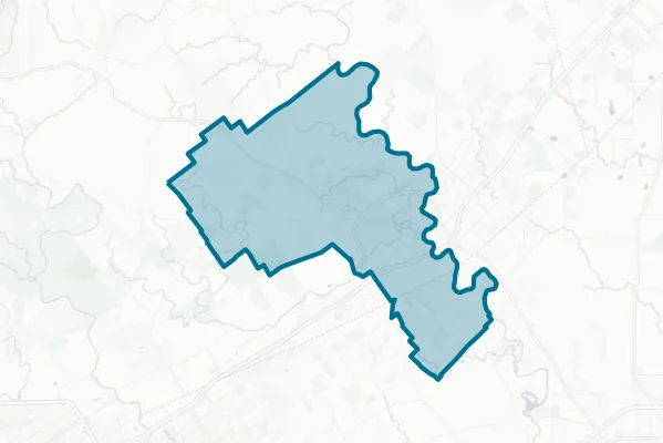 New Braunfels Independent School District — detail map