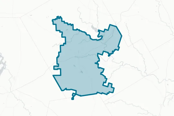 Comanche Independent School District — detail map