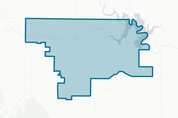 Paint Rock Independent School District — detail map