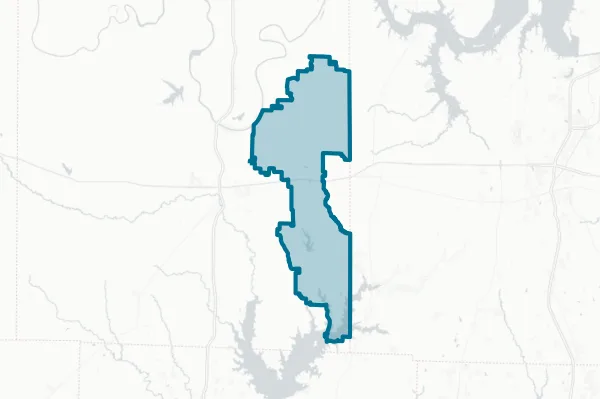 Callisburg Independent School District — detail map