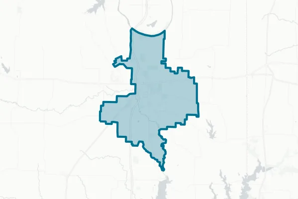 Gainesville Independent School District — detail map
