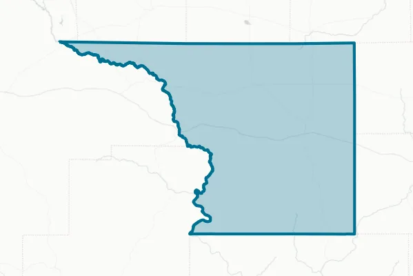 Crockett County Consolidated Common School District — detail map