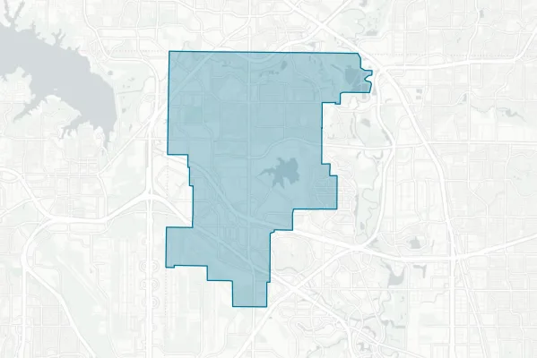 Coppell Independent School District — detail map