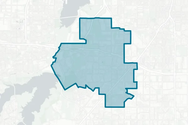 Duncanville Independent School District — detail map