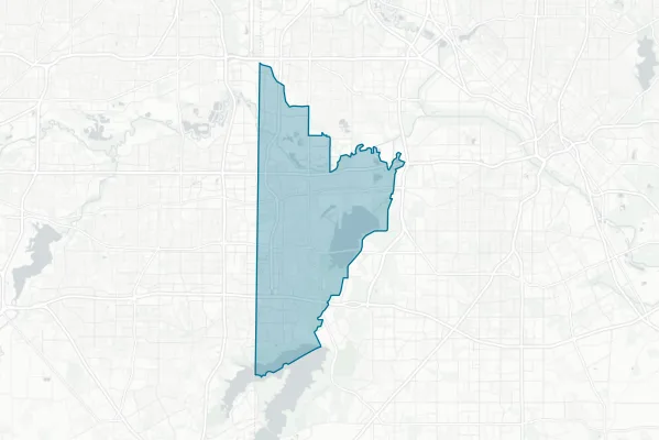 Grand Prairie Independent School District — detail map