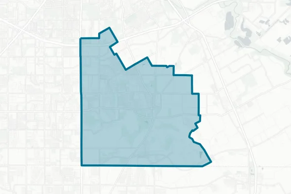 Lancaster Independent School District — detail map