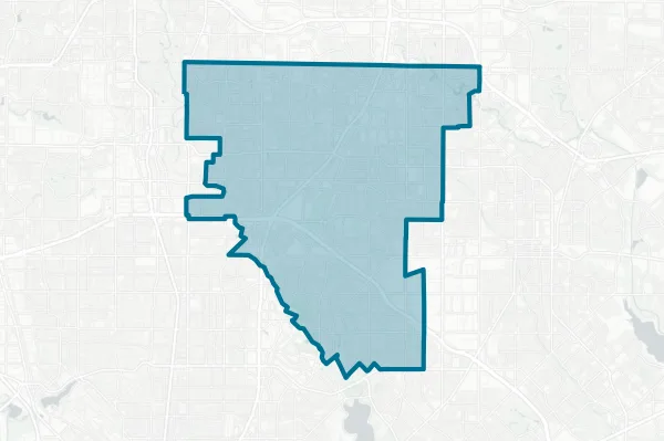 Richardson Independent School District — detail map