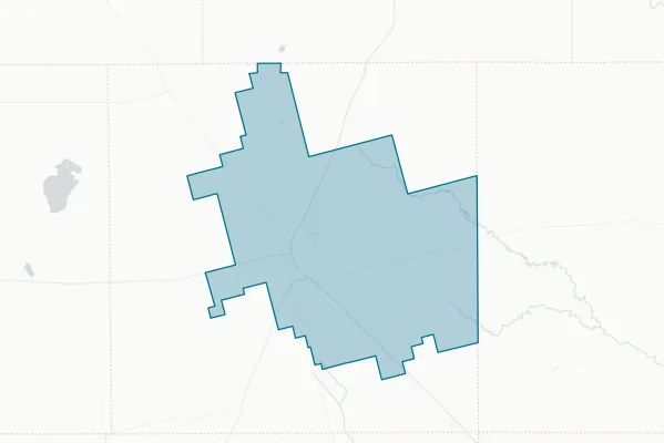 Lamesa Independent School District — detail map