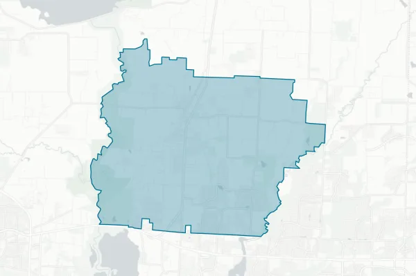 Aubrey Independent School District — detail map