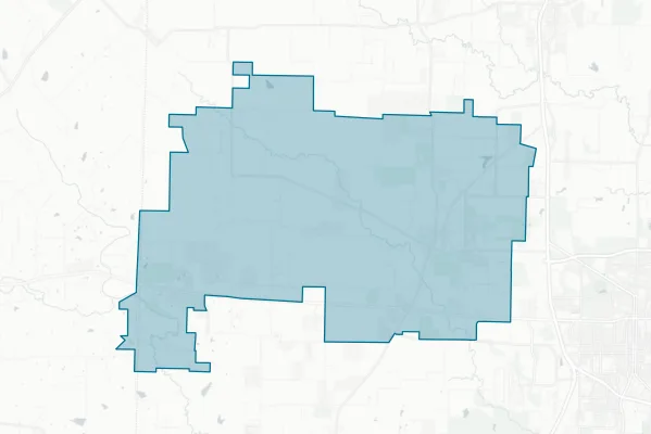 Krum Independent School District — detail map