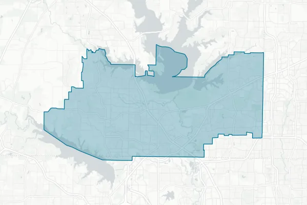 Lewisville Independent School District — detail map
