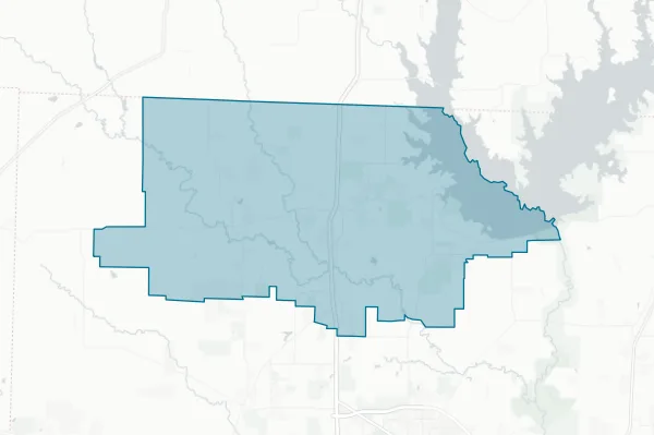 Sanger Independent School District — detail map