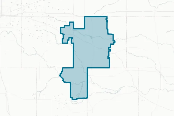 Clarendon Consolidated Independent School District — detail map