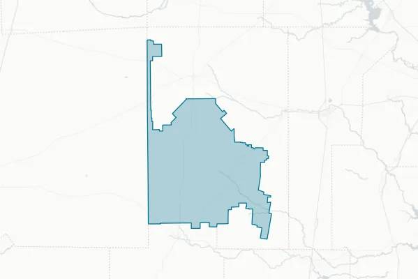 Benavides Independent School District — detail map