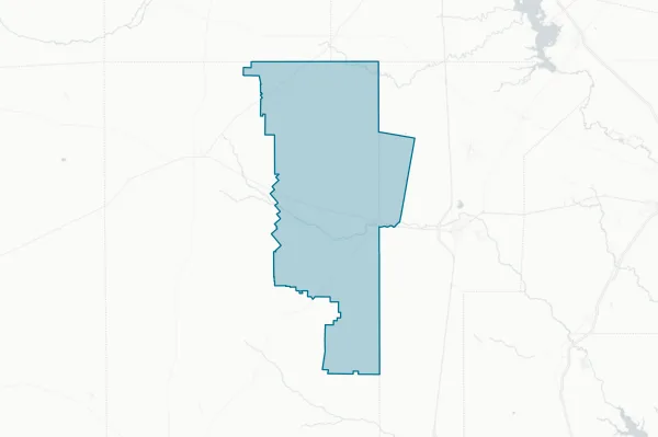 San Diego Independent School District — detail map
