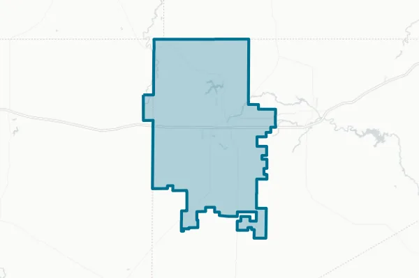 Cisco Independent School District — detail map