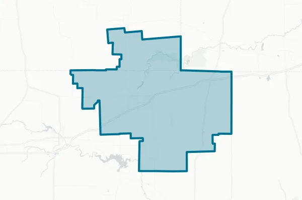Ranger Independent School District — detail map