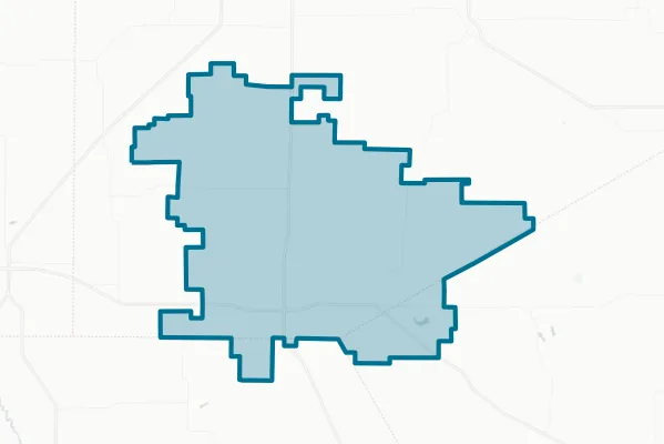 Rising Star Independent School District — detail map