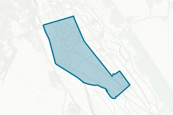 San Elizario Independent School District — detail map