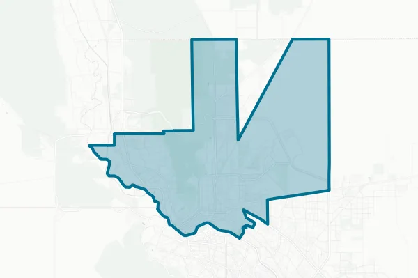 El Paso Independent School District — detail map