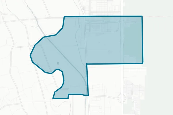 Anthony Independent School District — detail map