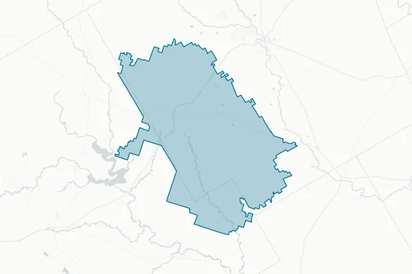 Dublin Independent School District — detail map