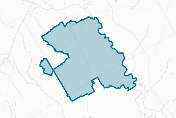 Rosebud-lott Independent School District — detail map
