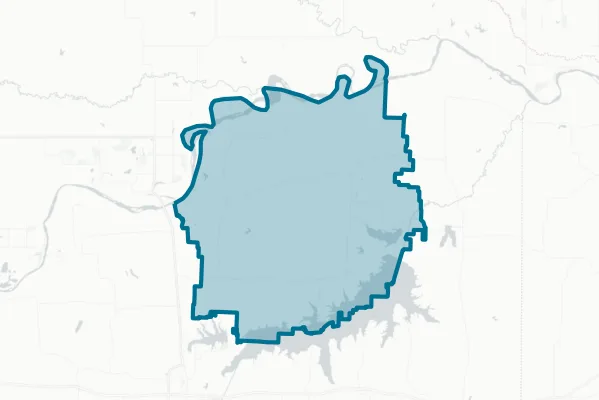 Sam Rayburn Independent School District — detail map