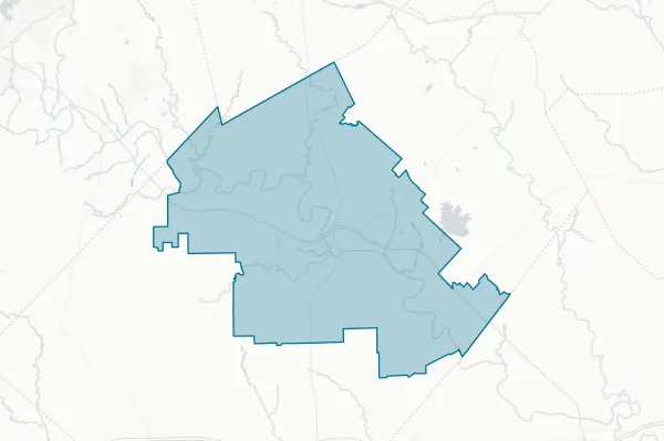 La Grange Independent School District — detail map