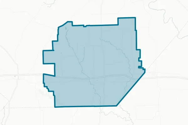 Schulenburg Independent School District — detail map