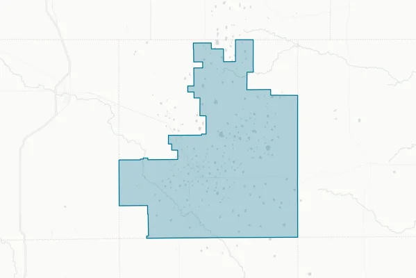 Floydada Collegiate Independent School District — detail map