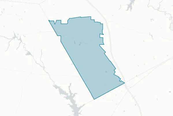 Teague Independent School District — detail map