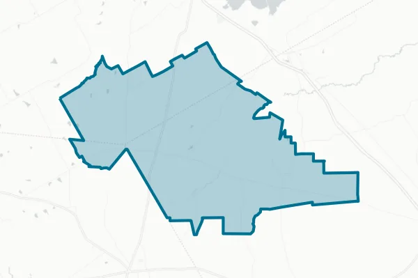 Wortham Independent School District — detail map