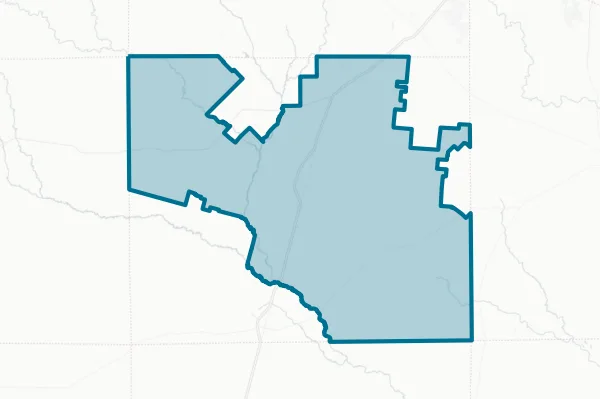 Pearsall Independent School District — detail map