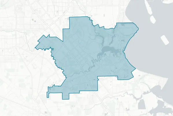 Clear Creek Independent School District — detail map