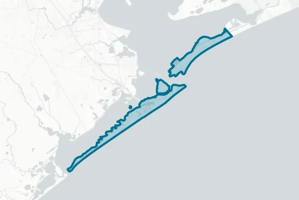 Galveston Independent School District — detail map