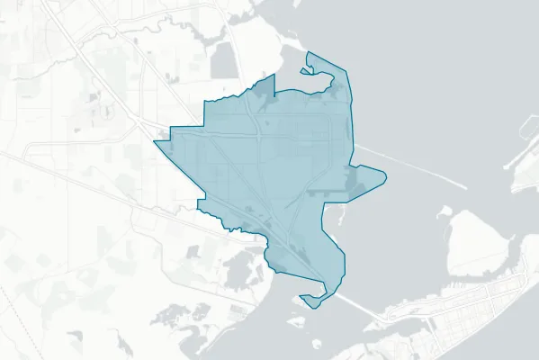 Texas City Independent School District — detail map