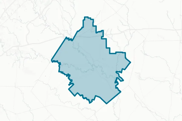 Gonzales Independent School Distrcit — detail map