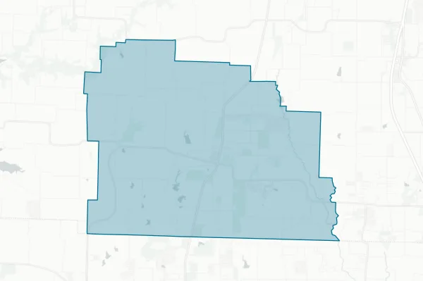 Gunter Independent School District — detail map