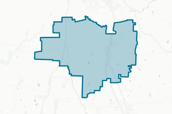 Howe Independent School District — detail map