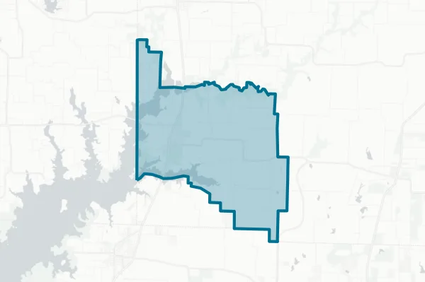 Tioga Independent School District — detail map
