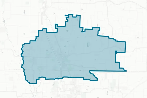 Van Alstyne Independent School District — detail map
