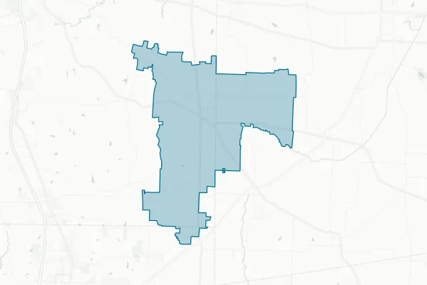 Whitewright Independent School District — detail map