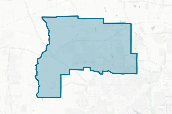 Spring Hill Independent School District — detail map