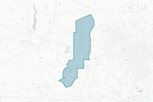 White Oak Independent School District — detail map